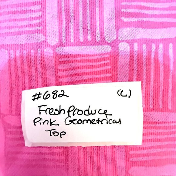 Fresh produce Pink Tank Top in Large - Picture 7 of 7